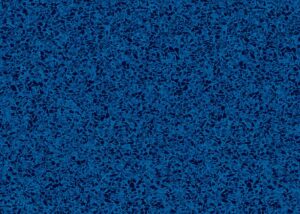 Blue textured surface with speckled pattern resembling crushed stone or aggregate material